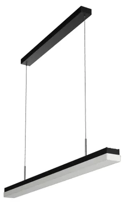 Produktbild von OSMONT MAT60060 MATAR LE2 Hängeleuchte aus Kunststoff, schwarz/weiß, Schutzart IP40, 3000 K, 14 W LED