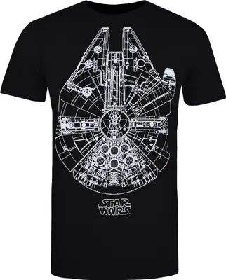 Image de Star Wars - T-shirt pour homme TV444 (XL) (Noir)