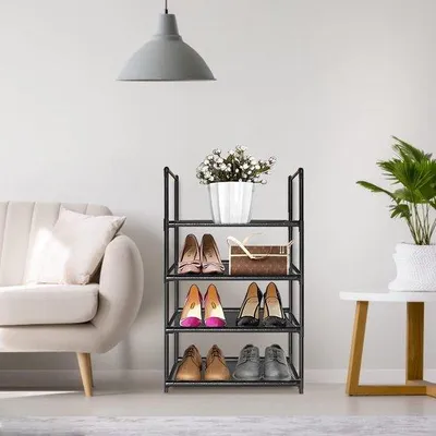 Image de Étagère à chaussures, 50 x 30 cm, en bois