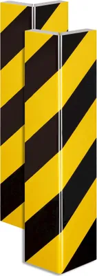 Productafbeelding van Wiltec garage wandbescherming, 2 stuks, elk 400 x 75 x 20 mm, set van 2 zelfklevende deurrandbeschermers voor uw auto, gemaakt van duurzaam EVA-materiaal, parkeerhulp voor de garage