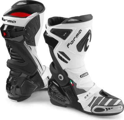 Produktbild von Forma Ice Pro Flow Motorrad Stiefel, schwarz/weiß, 46