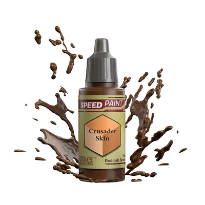 Produktbild von The Army Painter Crusader Skin, Braun, Acrylfarbe, Flüssigkeit, 18 ml, 1 Stück(e)