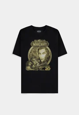 Produktbild von World Of Warcraft T-Shirt Herren 20th. Anniversary schwarz M