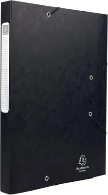 Produktbild von EXACOMPTA Sammelbox Cartobox DIN A4 25 mm schwarz