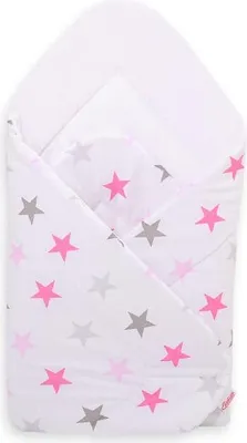 Obrázok produktu pre Baby Boo, Baby Boo, extra pohodlie a bezpečnosť pre novorodencov - sivo-ružová hviezdička