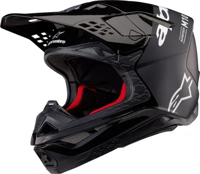 Produktbild von Alpinestars Supertech S-M10 Flood 2024 Motocross Helm, schwarz/grau, 2XL (63/64)