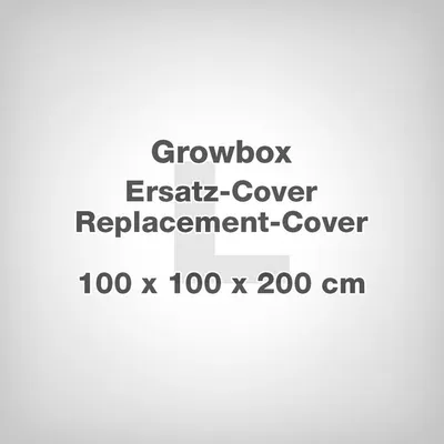 Produktbild von GrowPRO 3.0 Growbox L Ersatz-Cover, 100x100x200cm