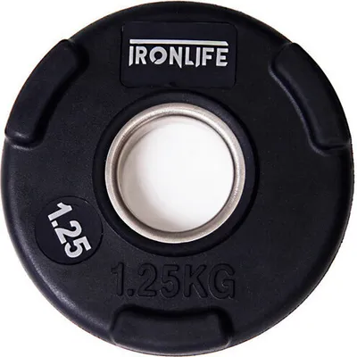 Zdjęcie produktu dla Olimpijski krążek gumowany IRONLIFE Deluxe 1,25 kg
