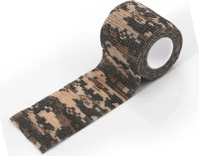 Obrázek produktu pro Venkovní maskovací páska z netkané textilie, samolepicí, silné omotávací samolepky pro aktivity
