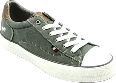 Produktbild von Mustang Damen Halbschuhe Sneaker Schnürschuhe 1272-301, Größe:37 EU, Farbe:Grün