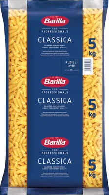 Produktbild von Barilla Hartweizen Pasta Fusilli n. 98 – 1er Pack (1x5kg)