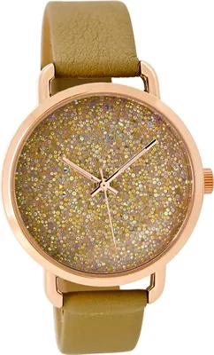 Immagine prodotto di Oozoo orologio da donna in pelle orologio analogico al quarzo bracciale giallo Timepieces D2UOC9100A