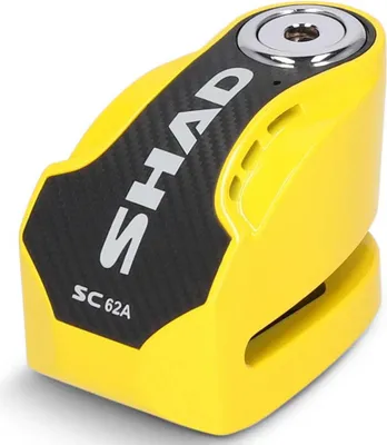 Produktbild von SHAD SC62A Bremsscheibenschloss gelb 10 mm