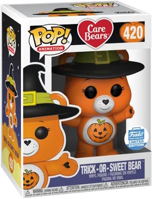 Produktbild von Care Bear - Trick-Or-Sweet Bear 420 Shop Limited Funko Pop! Vinyl Figur