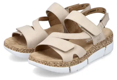 Produktbild von Rieker Damen Riemchensandale beige, Damen:39 EU