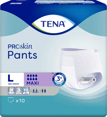Produktbild von TENA Pants Maxi Large Einweghose, 10 St. Einweghosen