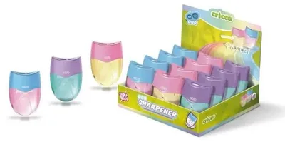 Image de Aiguisoir ovale double pour pastel (12pcs) CRICCO