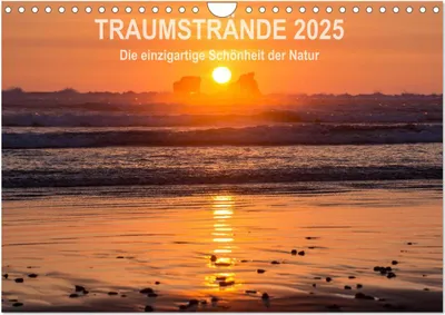 Produktbild von Kalender Traumstrände 2025 (Wandkalender 2025 DIN A4 quer), CALVENDO Monatskalender