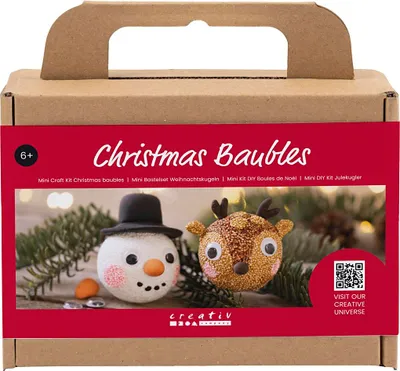 Obrázek produktu pro Creativ Company CC Mini hobby set Vánoční ozdoby sob a sněhulák