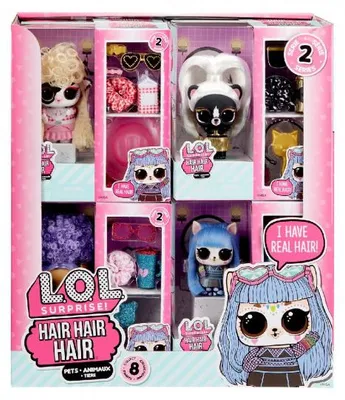 Obrázek produktu pro L.O.L. Surprise! Hair Hair Hair Zvířátko, PDQ