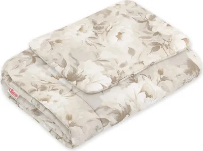 Produktbild von Komplett Babybettset mit Füllung 2-teilig 75x100cm NEWBORN - Peonies beige