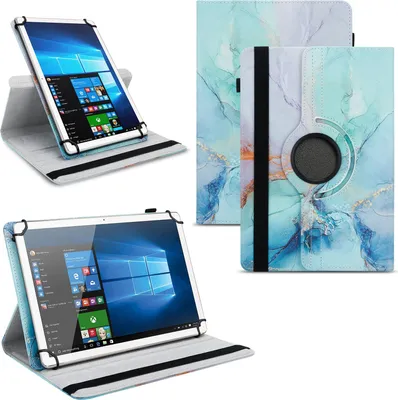 Produktbild von Universal Tablet Hülle 10 - 10.1 - 11 Zoll Tasche Schutzhülle 360° Drehbar CaseFarben:Motiv 22