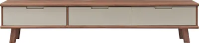 Productafbeelding van RTV-kast, lage kast, woonkamerkast, dressoir, planken, kasten, wandplank, hout