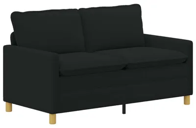 Obrázek produktu pro vidaXL Pohovka černá 156 x 81 x 87,5 cm látková