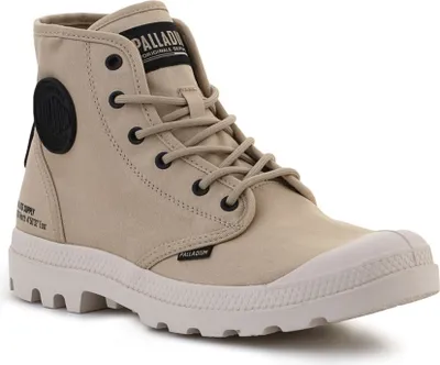 Produktbild von Palladium Pampa Hi HTG Supply Schnürung Vegane Le wand Stiefel Braun Beige – undefined / Braun Beige