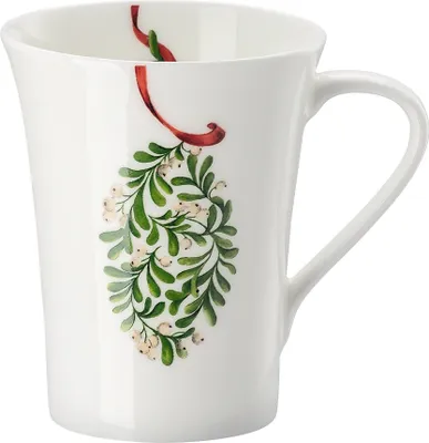 Produktbild von Neuerts Vorteilset 4 Stück Hutschenreuther My Christmas Mug Becher mit Henkel Christmas wishes 02048-727444-15505