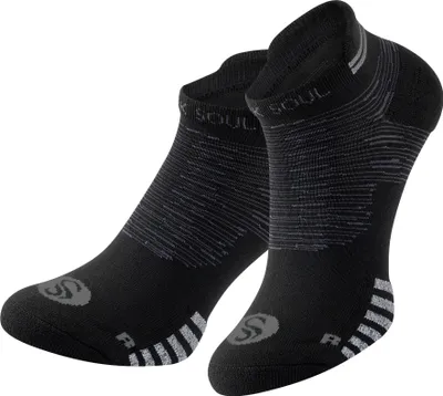 Produktbild von 2 Paar STARK SOUL® Sport-Sneaker, kurze Sportsocken - schwarz - 43 - 46