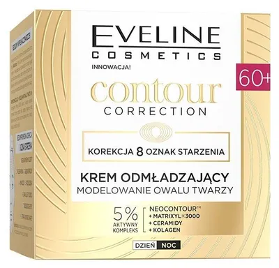 Produktbild von Eveline Cosmetics Contour Correction – feuchtigkeitsspendende, regenerierende Gesichtscreme