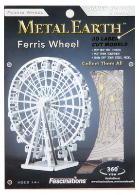 Produktbild von Metal Earth Ferris Wheel, Bausatz, Metall