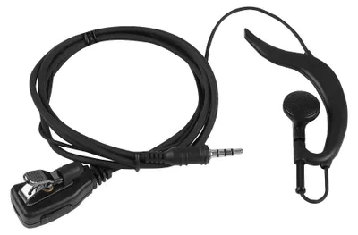 Produktbild von 3,5-mm-Ohrbügel-Ohrhörer mit PTT-Taste, MIC-Lautsprecher, Einzelkopfhörer für Wakie Talkie