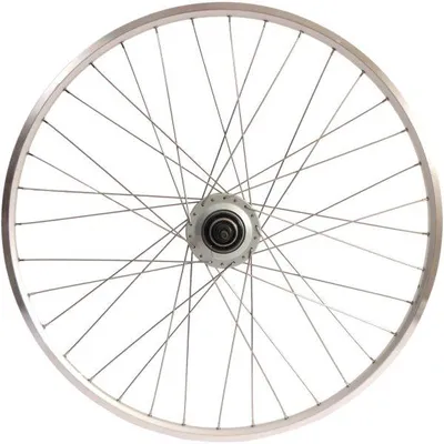 Produktbild von Shimano Hinterrad 28 Zoll Nexus 8 Nabe (Silber) – ZAC19-Felge (Silber) mit Edelstahlspeichen – für Scheibenbremse