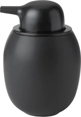 Produktbild von Stelton Spender Fjord, Pumpspender, Steinzeug, ABS Kunststoff, Black, 300 ml, 111