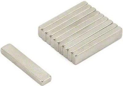 Produktbild von Famanu Neodym-Magnet 20 x 4 x 2 mm - 19 kg Zugkraft, Set von 100