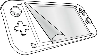 Produktbild von SPEEDLINK GLANCE Screen Protector Set - for Nintendo Switch Lite