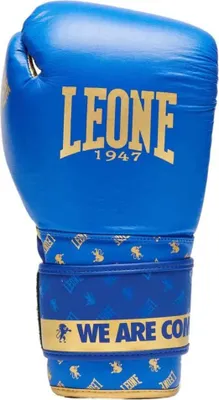 Image de Leone1947 Dna cuir Gants de boxe artificiels bleu 16 oz bleu 16 oz