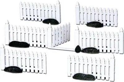 Produktbild von LEMAX - Plastic Picket Fence