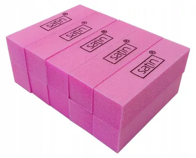 Produktbild von Satin Polierblock 10 Stück 4-seitig Nagelfeile
