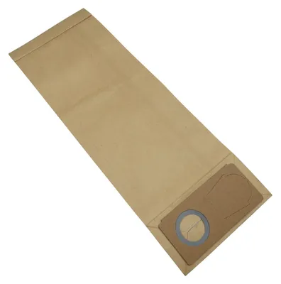 A single vacuum cleaner bag is shown against a white background.