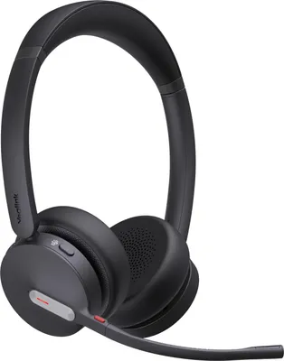Produktbild von Yealink BH70 Dual Teams USB-A Headset, Kabellos, Büro/Callcenter, 20 - 20000 Hz, 147 g, Kopfhörer, Schwarz