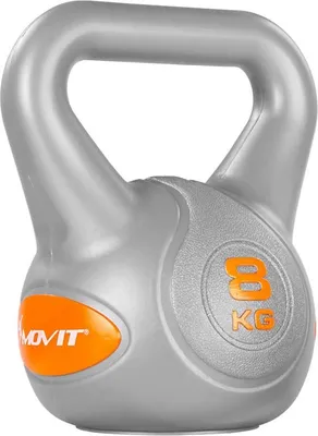 Obrázek produktu pro MOVIT Kettlebell činka 8 kg, oranžová