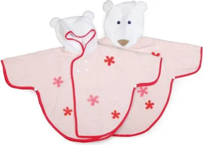 Produktbild von Kapuzen-Badecape Bär für Kinder von 1 - 3 Jahren