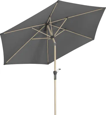Produktbild von Sonnenschirm Kurbelschirm Schneider Cordoba Ø 270 cm Polyester (PES) anthrazit