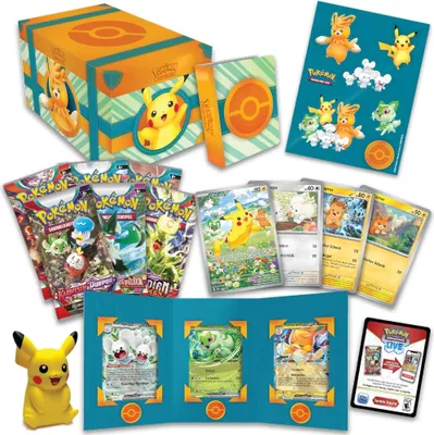Produktbild von Pokémon (Sammelkartenspiel), PKM Paldea Adventure Chest DE