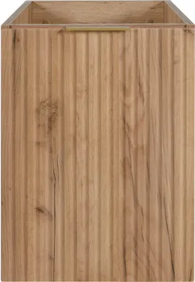 Obrázek produktu pro Koupelnová skříňka, dub craft + zlatá rukojeť, 40 x 57 x 46 cm
