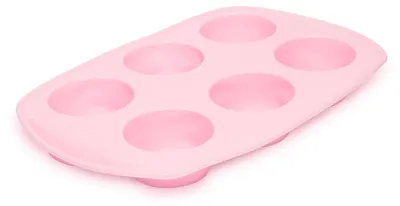 Image de Moule à pâtisserie en silicone pour 6 tasses 1 pièce [57276PK].