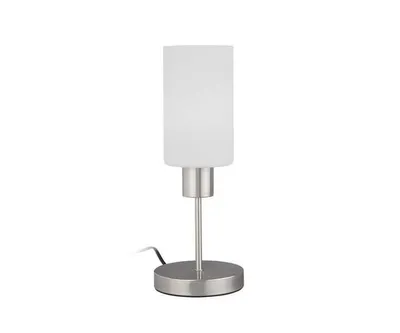 Produktbild von Tischleuchte mit Touch-Dimmer | 3-Stufen dimmbar | LED | Glas | Nickel matt | Warmes Licht